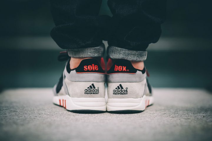 Solebeox x adidas EQT Guidance 93 Black/Red