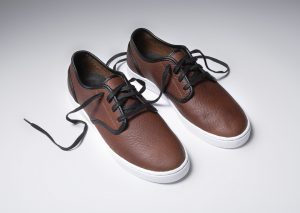 Kr3w Grant Low Brown Leather