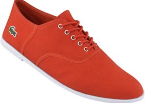 Chaussures Lacoste Ronne rouge 2010