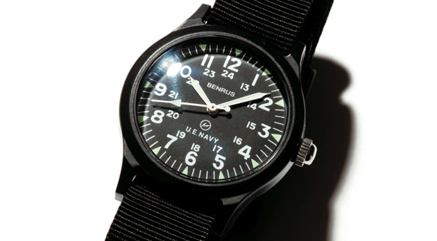uniform-experiment-benrus-military-watch