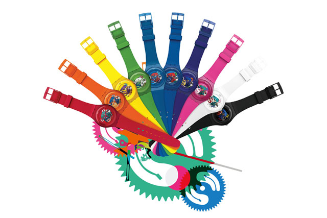 Swatch New Gent Lacquered Collection 2012 alexandre hoang