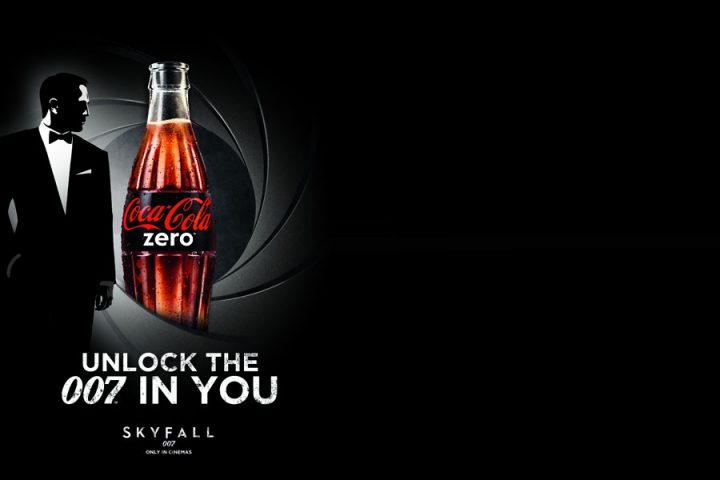 Affiches Coca-Cola Zero x James Bond Skyfall