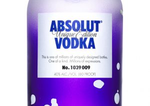 Absolut Vodka 'Unique Edition' 2012-2