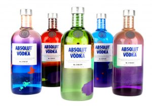 Absolut Vodka 'Unique Edition' 2012-5