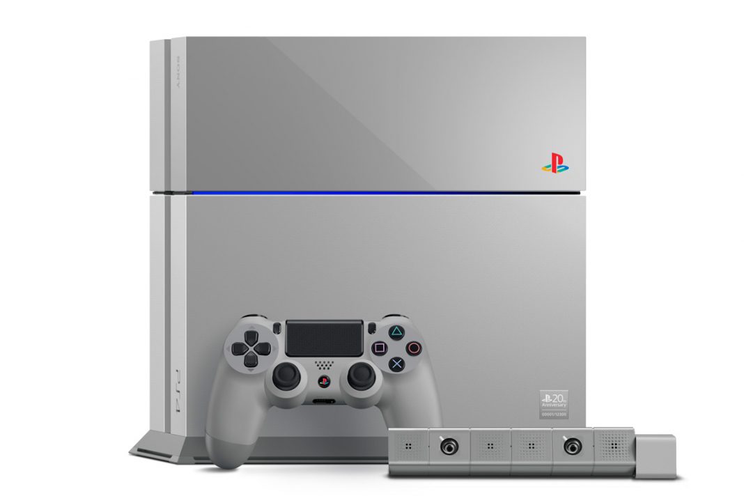 PS4 Gris - Anniversaire 20 ans de la PlayStation