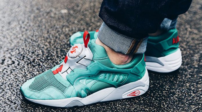 puma disc trinomic argento