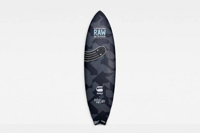 Planche de Surf G-STAR RAW RFTO X GALERIES LAFAYETTE SURFBOARD