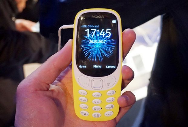 Nokia 3310 jaune retour 2017