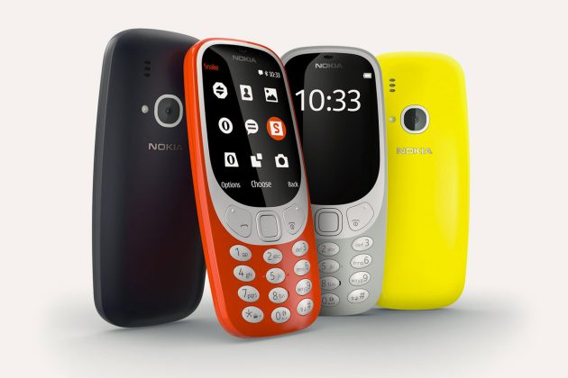 Nouveau Nokia 3310 retour 2017