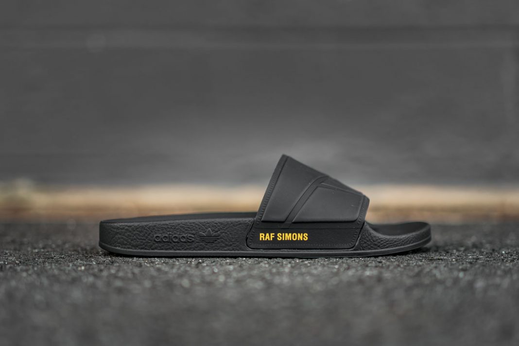 adidas by Raf Simons adilette Bunny (Black/Noir)